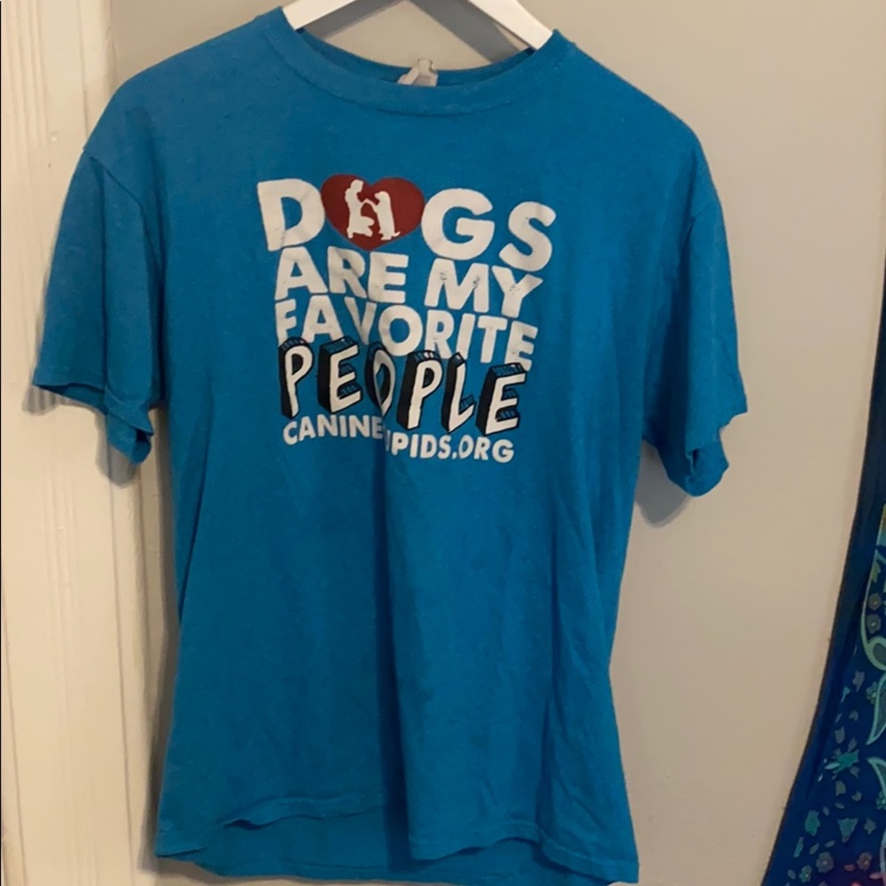 Dogs are my favorite people tshirt